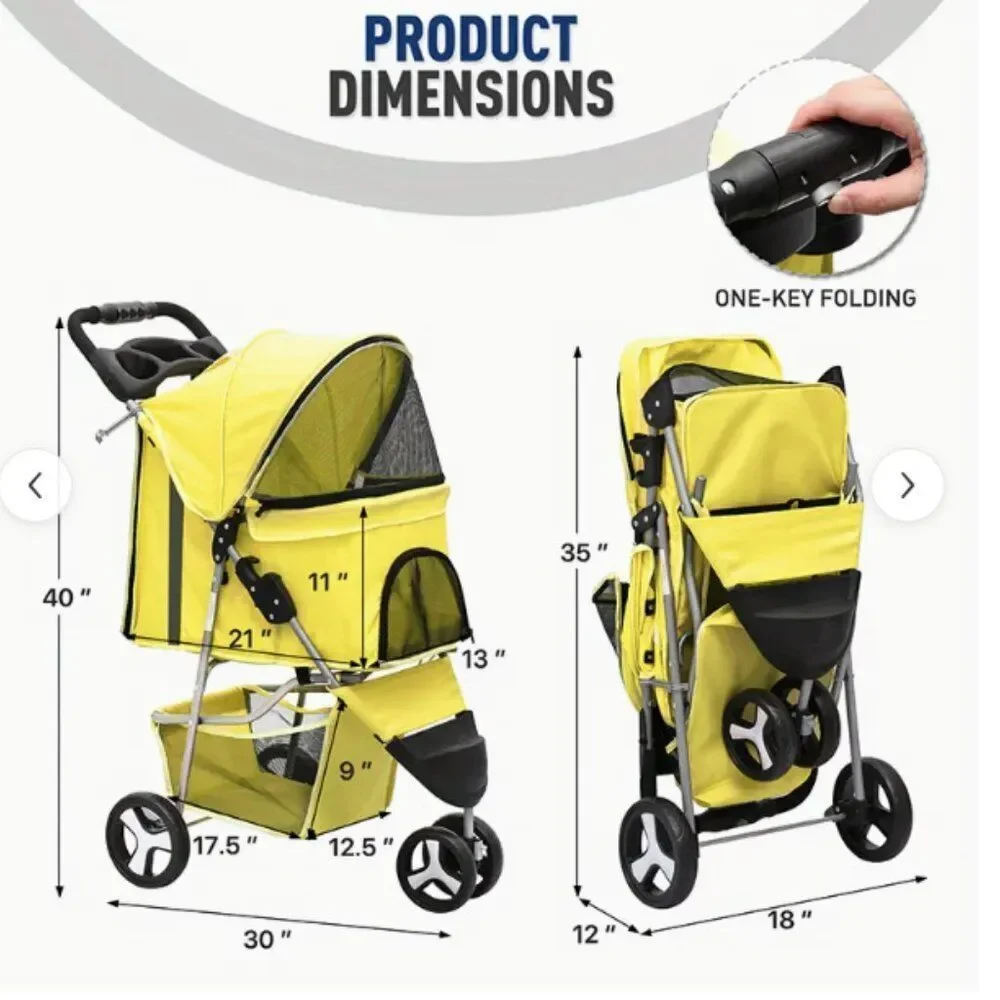Small to Medium dog stroller new in box - Picture 2 of 2